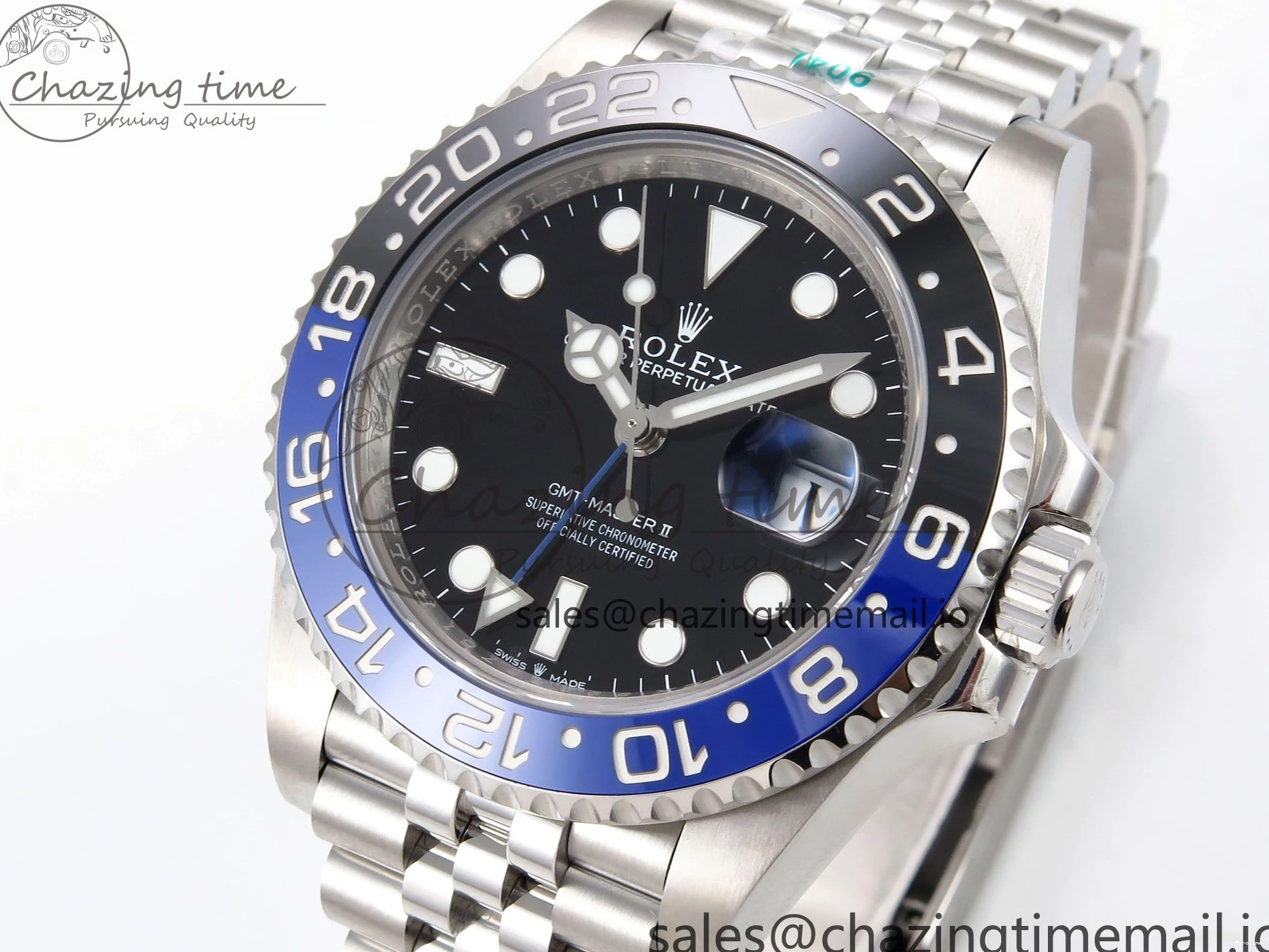 MiroTime 1220 GMT-Master II 126710 BLNR ZF 1:1 Best Edition on Jubilee Bracelet SH ComfortFit 962